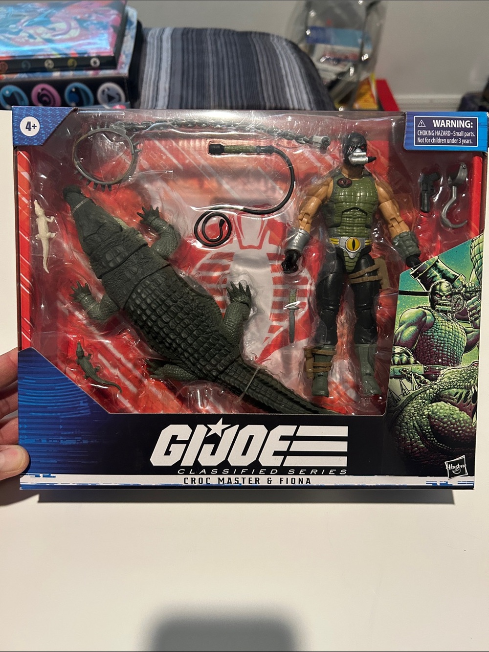 Classified Series Croc Master & Fiona Action Figure Set - Green